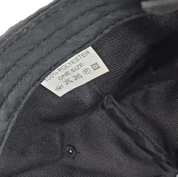 MOPAR Embroidered Logo Adjustable Hat Cap Men's Black Auto Performance Parts - Picture 7 of 7